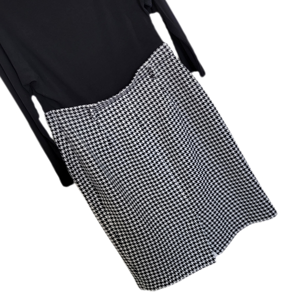 Lauren Ralph Lauren Women's size 8 Black and White Houndstooth Mini Dress. - Picture 7 of 9